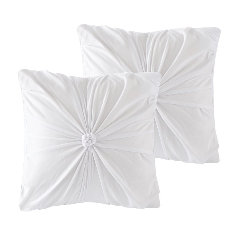 White Queen Polyester 180 Thread Count Washable Down Comforter Set