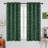 Silver Geometric Printed Pattern Curtains (Set Of 2)-303105473-303105477