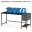 Berthild Metal Base Computer Desk-1769353233