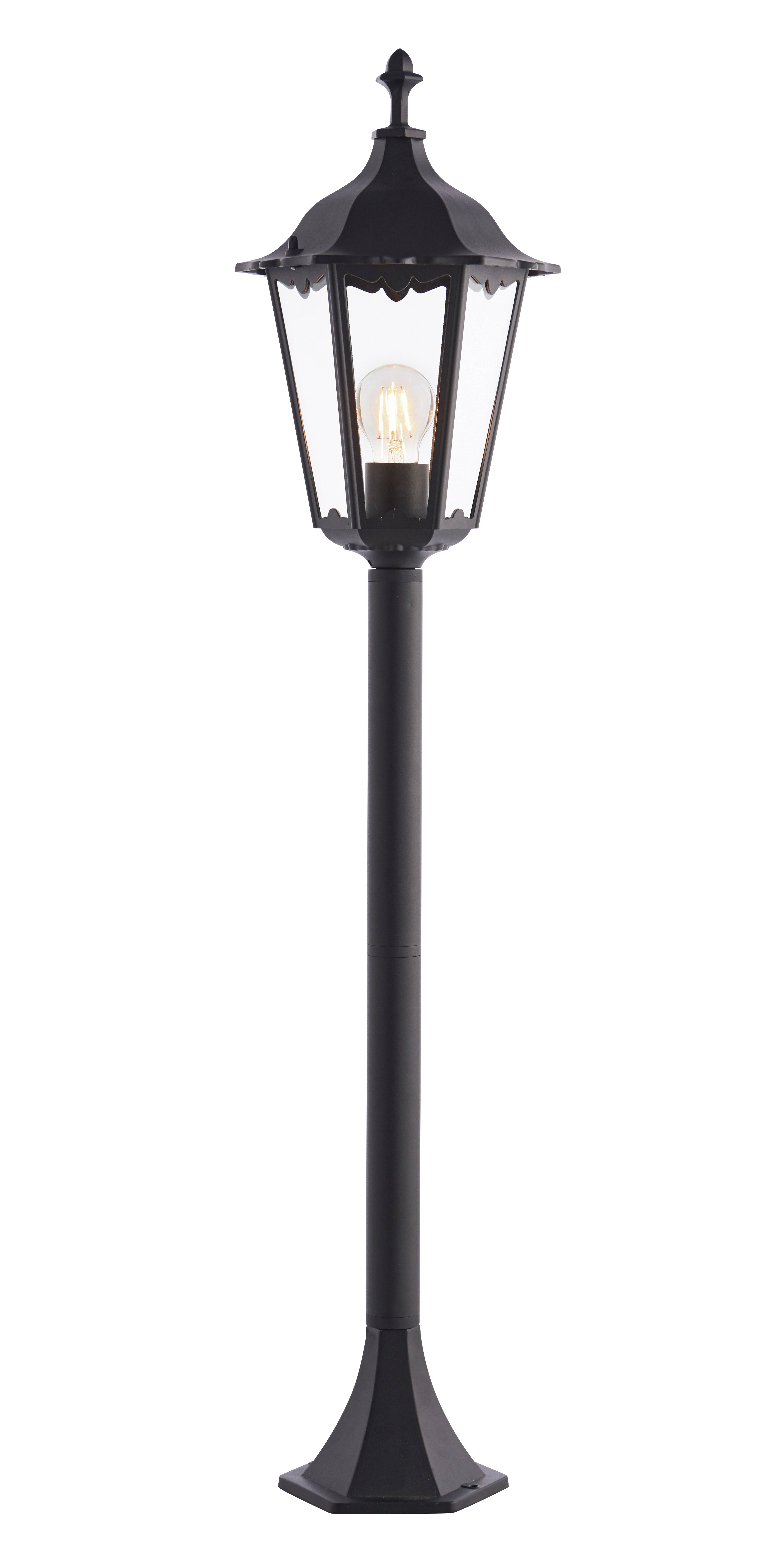 Hardwired dusk to dawn on sale lamp post light