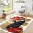 Non Woven Thin Type Printed Rug with Elegant Floral Design Perfect for Modern Homes and Office Spaces-967298275