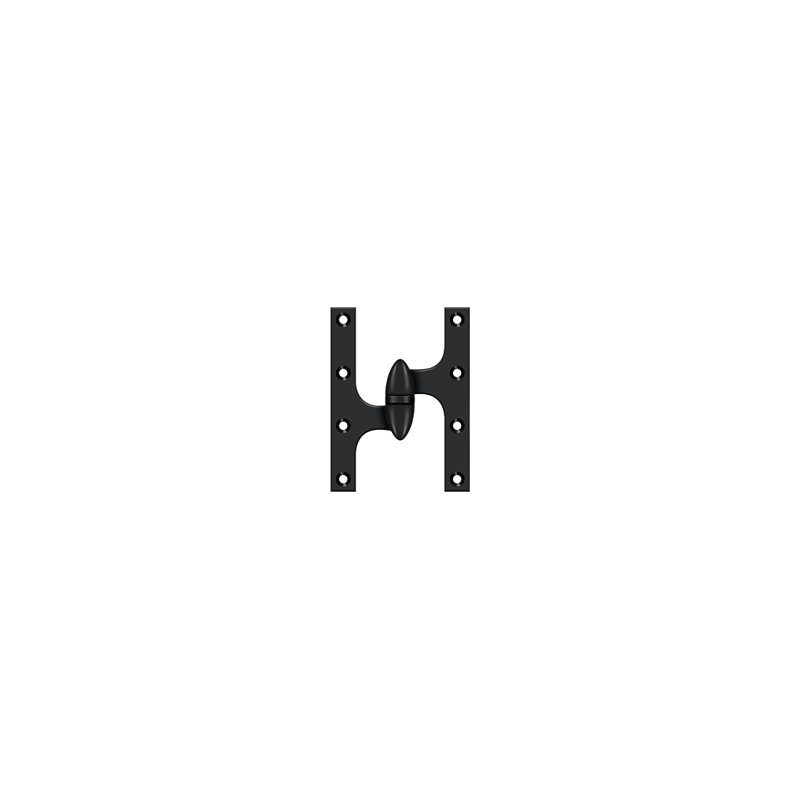 Hinge, Left Hand, Paint Black