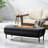 Fire Pit 50,000Btu - Dark Gray Iron Rectangular Patio Heating Equipment 50000 Outdoor Comfort Option