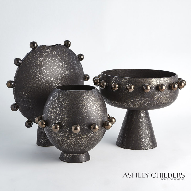 Spheres Collection Vessel, Bronze