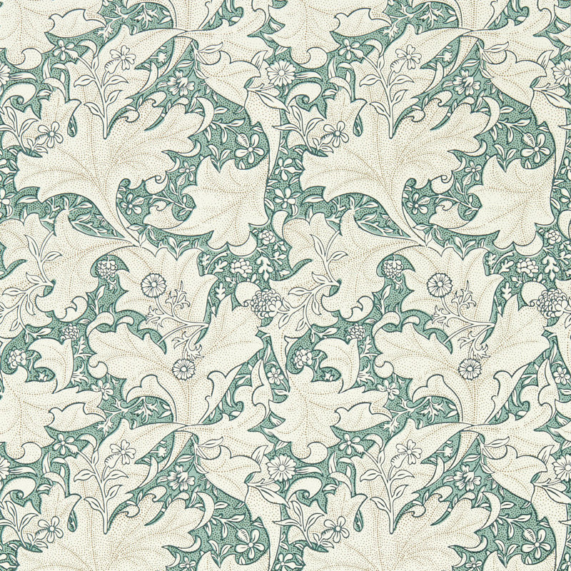 Wallflower 10.05m x 52cm Matte Wallpaper Roll, Green