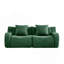 Modular Sectional Sofa with Premium Teddy Fabric, Curved Armrest, Non-Slip Base, No Assembly Required-764654408
