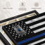 " Police Blue Line USA Flag "-2081796202