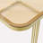 Datca Glass Top 2 - Drawer Nesting Tables-1241747274