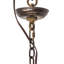 Luminaire suspendu 10 lumières Fleur-de-lis