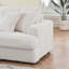 Canapé en velours 3 places avec 4 coussins décoratifs Corduroy-116190549-102079714