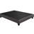 Twin Size Dark Grey Upholstered Platform Bed, Modern Design, Simple Construction, Easy Assembly Job Bed Frame, Color, Bedroom Headboard Kit Included-1474923714