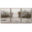 Near Near Graham Mountain, reproduction sur toile 3 pièces-2045257168-2045257172