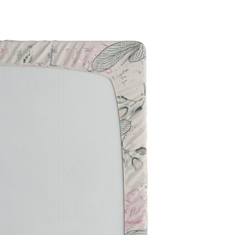 Dragonfly Microfiber Fitted Sheet, Queen Fitted Sheet