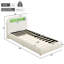Metal Ottoman Storage Bed