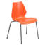 Chaises de vestibule empilables en plastique Oliverson-31020530