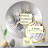 Black Gold Texture Splash Marble - Sun Circles Wall Mirror-101222515