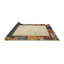 Tapis beige/jaune/orange contemporaine-652333555