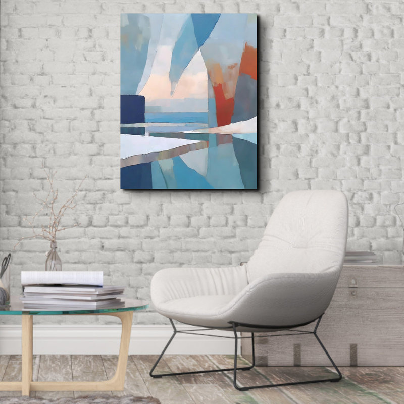 «Landscape 70» sur toile, H 18 po x l 15 po