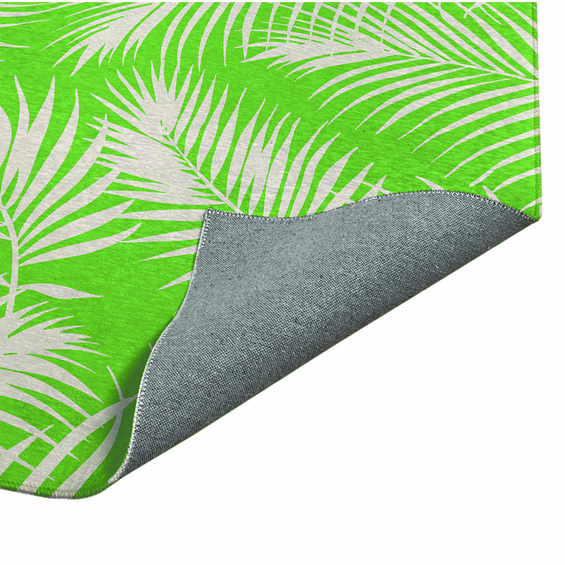 Paillasson Waving Palms, Vert, L 60 po x L 84 po