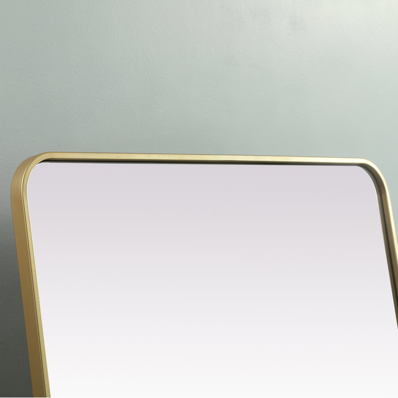 Miroir de plancher Sabine, Laiton, 60 po x 30 po