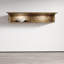 Balroop 63" Floating Shelf with 16-Colour LED Lighting, High Gloss Finish-293270782