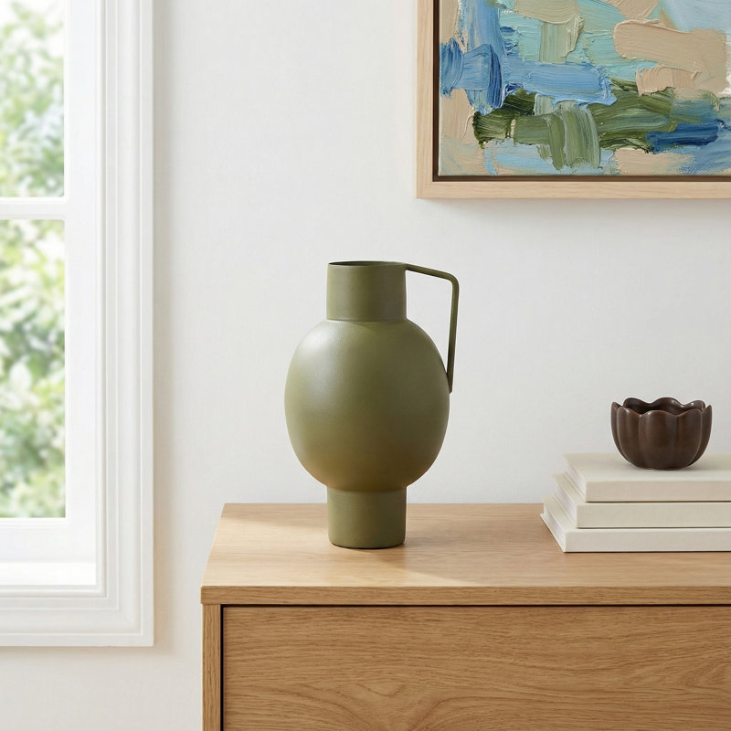 Delilah Stainless Steel Table Vase