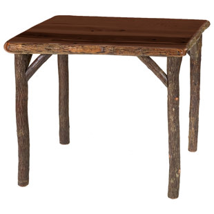 Fireside Lodge Hickory Game Table