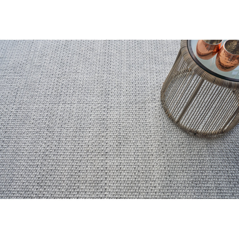 Gamma Area Rug in Silver, Rectangle 12' x 15'