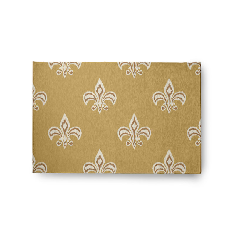 Tona Chenille Damask Indoor Rug, Rectangle 2' x 3'