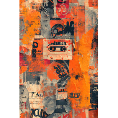 Papier peint géométrique Cassette