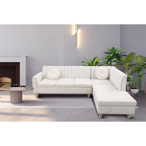 (box 1 of 2)Frankston 2-Piece Upholstered Sectional