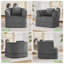 Fauteuil convertible 69,3 po-130126389
