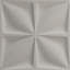 19 5/8"W x 19 5/8"H Riley EnduraWall Decorative 3D Wall Panel Covers 2.67 Sq. Ft.-87934739