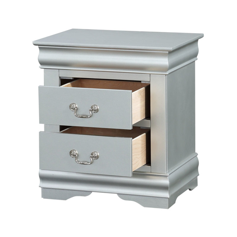 Table de chevet Platinum Finish