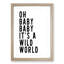 Wild World - Picture Frame Typography-62805407-62805413