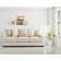 Mornimont 94'' Upholstered Sofa with Comfort Coil Seating and 5 Included Accent Pillows