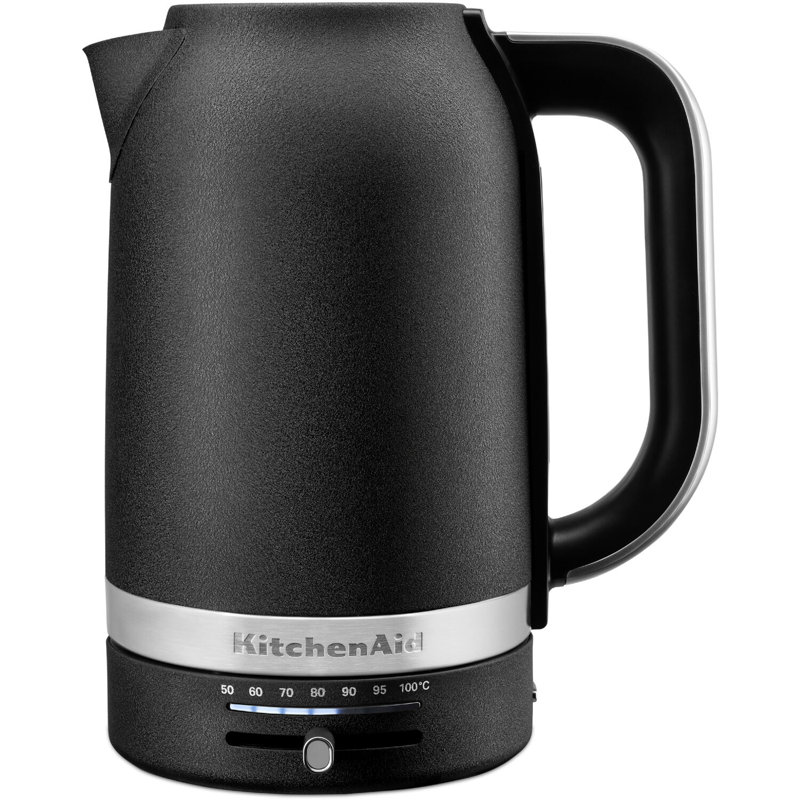 KitchenAid 1.7 Liter Electric Kettle, Cast Iron Black