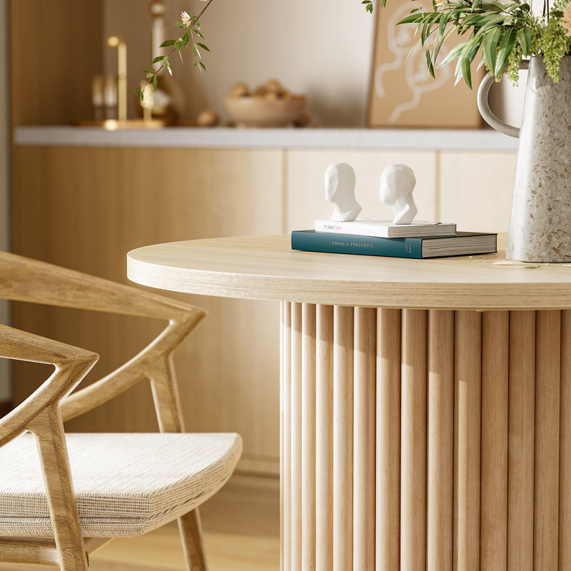 Katheriene Table K, 29.9”H x 17.8”L x 39.4”W, Natural