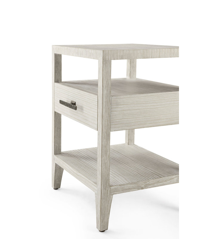 Breeze 1 - Drawer Solid Wood Nightstand