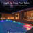 Matte Black Solar Powered Integrated LED Step Light Kit-105632661