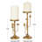 Metal Mushroom Inspired Abstract Decorative Candle Holder