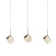 Bridie 3 - Light LED Cluster Pendant