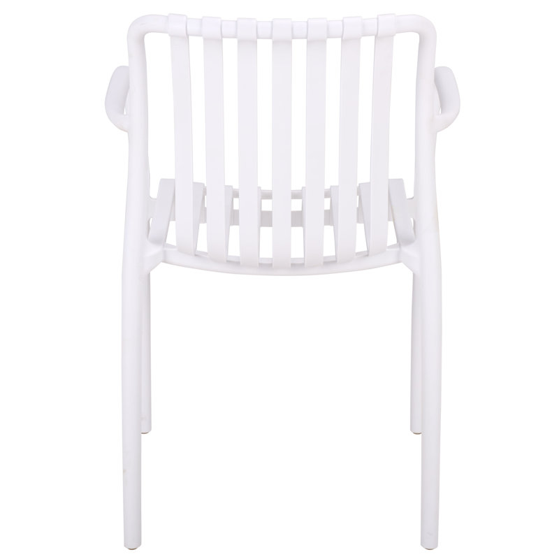Ensemble de 2 chaises de salle à manger Holly, Blanc