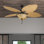 Ventilateur de plafond tropical 52 "Palm Valley
