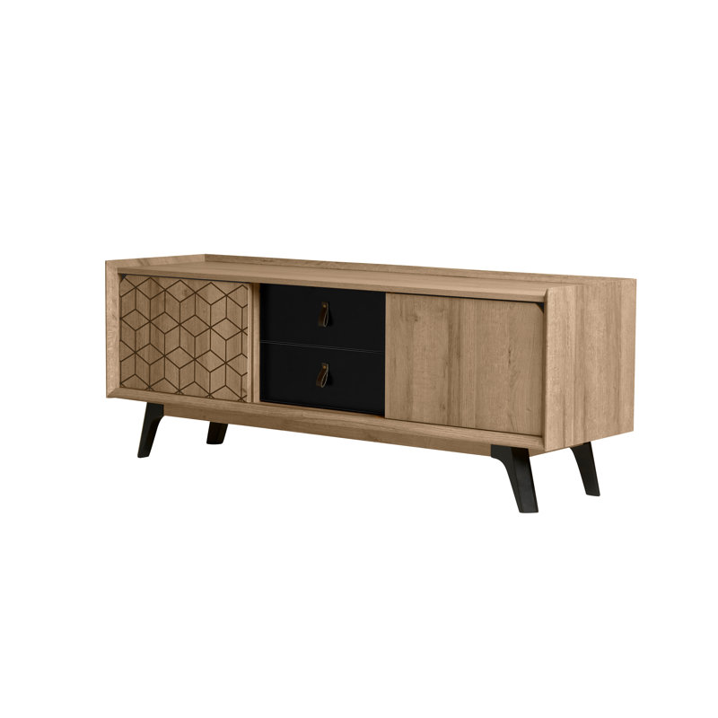 Ekundayo Unfinished TV Stand for TVs up to 70"