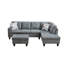 Canapé et chaise longue avec repose-pieds de 97 po Gonen-86410393-86410395