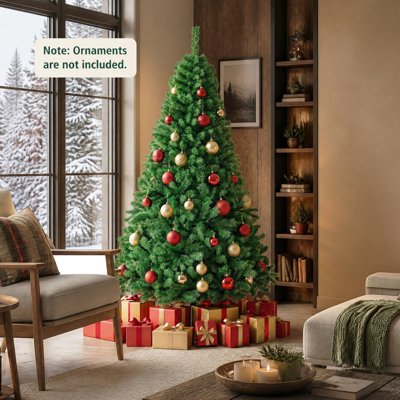 Arbre de Noël vert pin artificiel, 6 pi