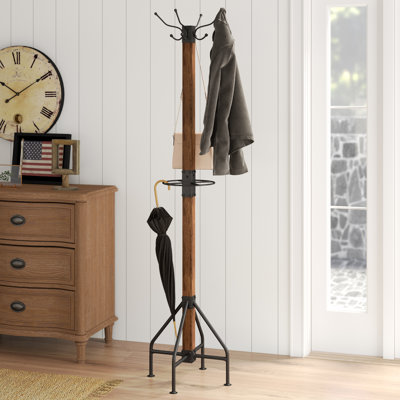 Donan 8 - Hooks Freestanding Coat Rack