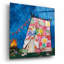 Art mural épique «Nightime by the Fire» par Carrie Sharp, 12 po x 12 po
