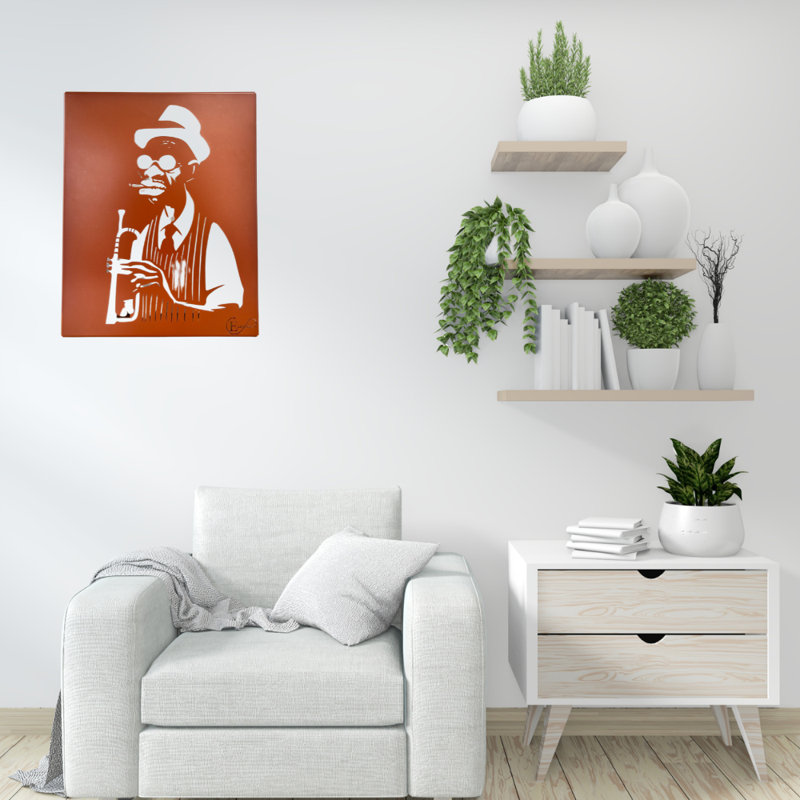 AMBER-Jazz Wall Art-, Copper